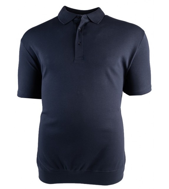OUTLET polo 1/2 mouw - Navy