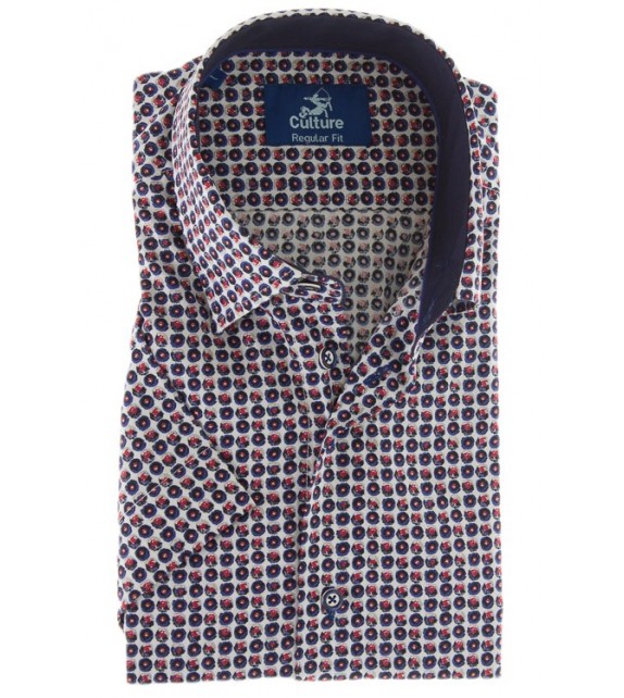 hemd  1/2 mouw - Rood