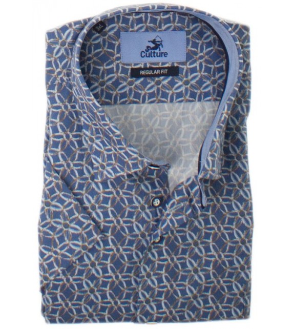 OUTLET hemd  1/2 mouw - Jeans