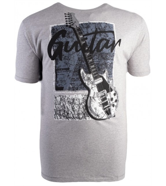 OUTLET tshirt 1/2 mouw - Licht grijs