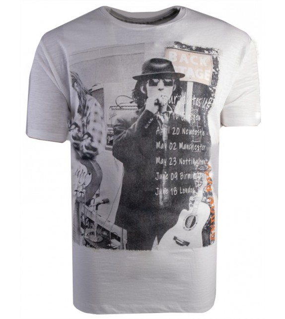 OUTLET tshirt 1/2 mouw - Wit