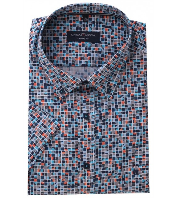 hemd  1/2 mouw - Blauw