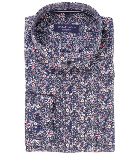 hemd 1/1 mouw - Navy