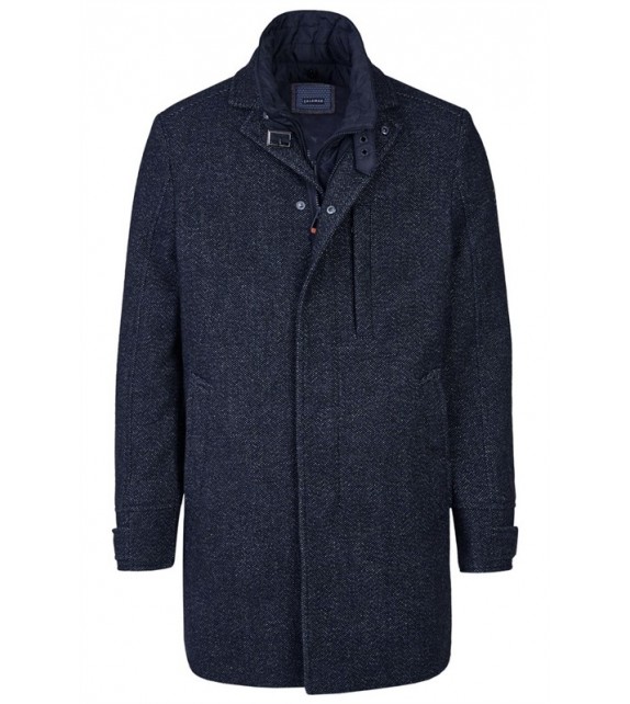 wollen herenmantel