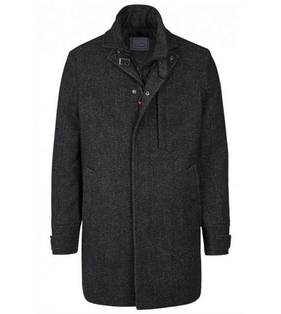 wollen herenmantel