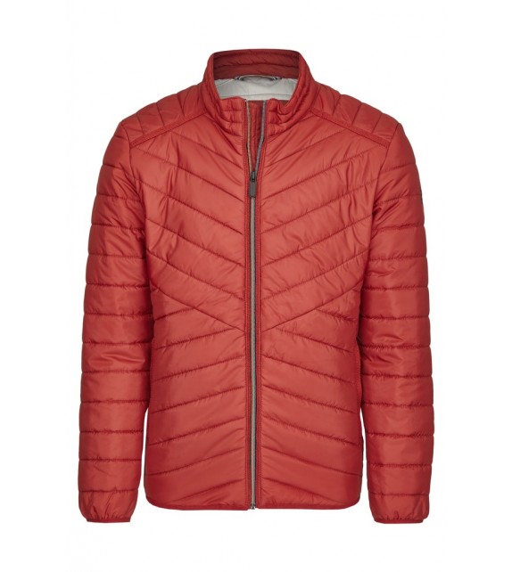 OUTLET gematelasseerde jas - Rood