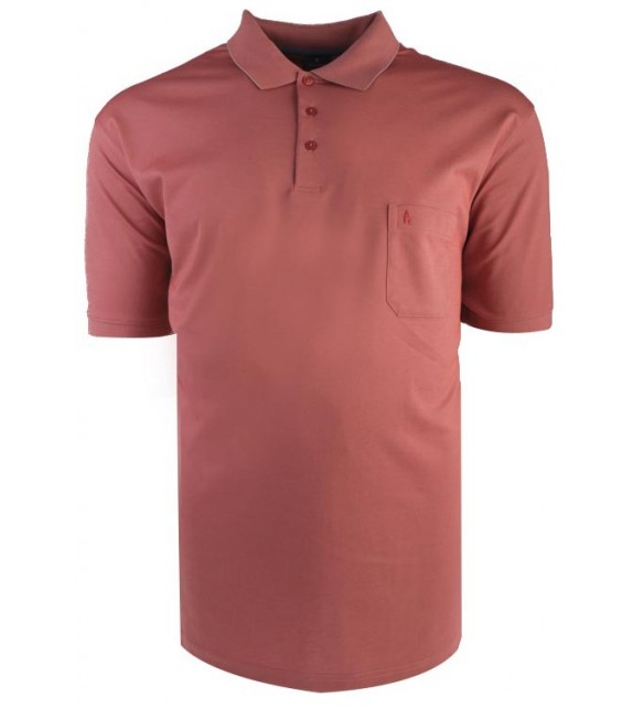 OUTLET EASY CARE polo 1/2 mouw - Oranje