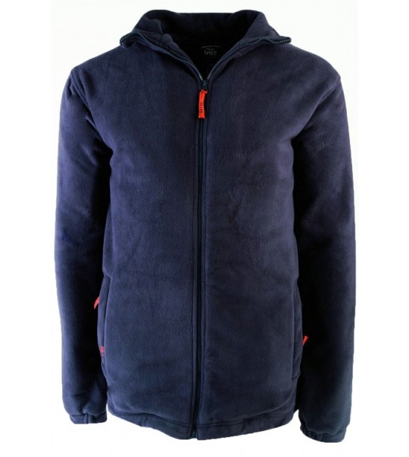 Fleecevest met voering - Navy