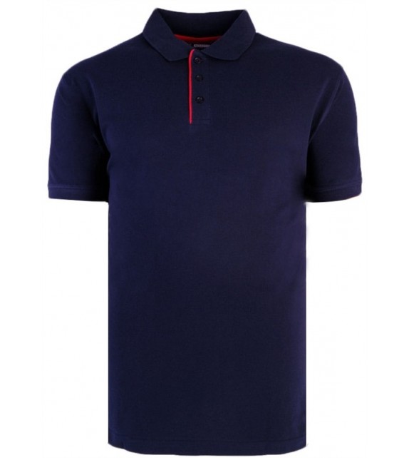 sport polo 1/2 mouw - Navy