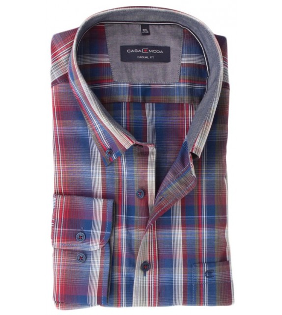 OUTLET hemd 1/1 extra lange mouw - Rood