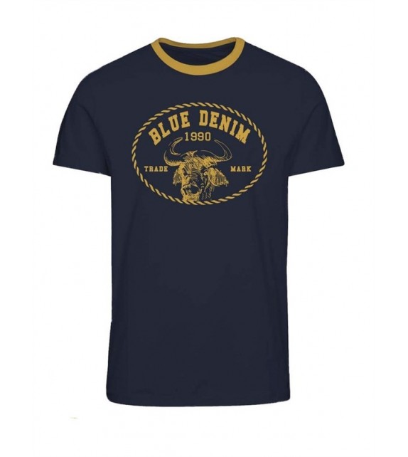 big man tshirt korte mouwen - Navy