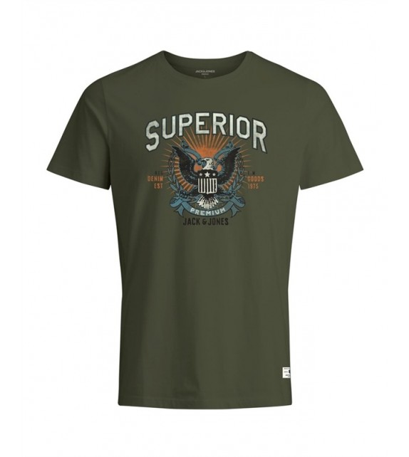 t-shirt 1/2 mouw - Kaki