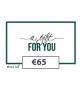 Cadeaubon €65 Webshop