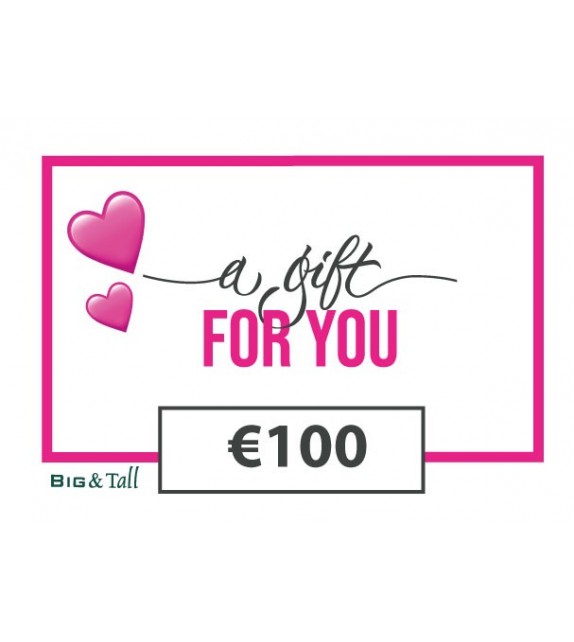 Cadeaubon €100 Webshop