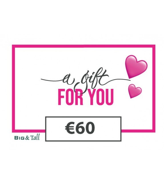 Cadeaubon €60 Webshop