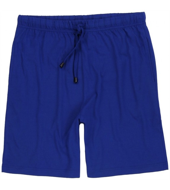 losse korte pyjamabroek - Blauw