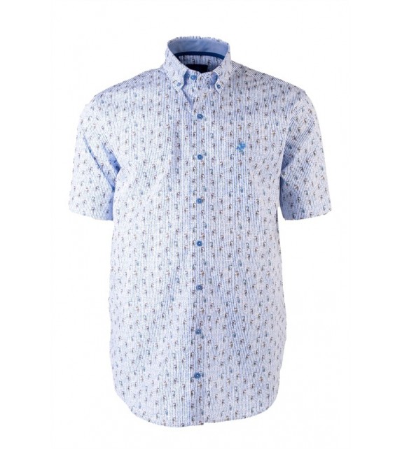 hemd 1/2 mouw - Blauw