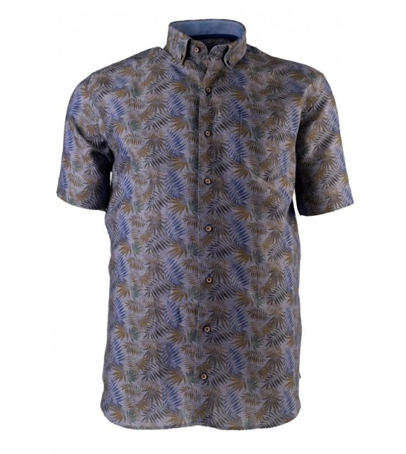 hemd 1/2 mouw - Blauw